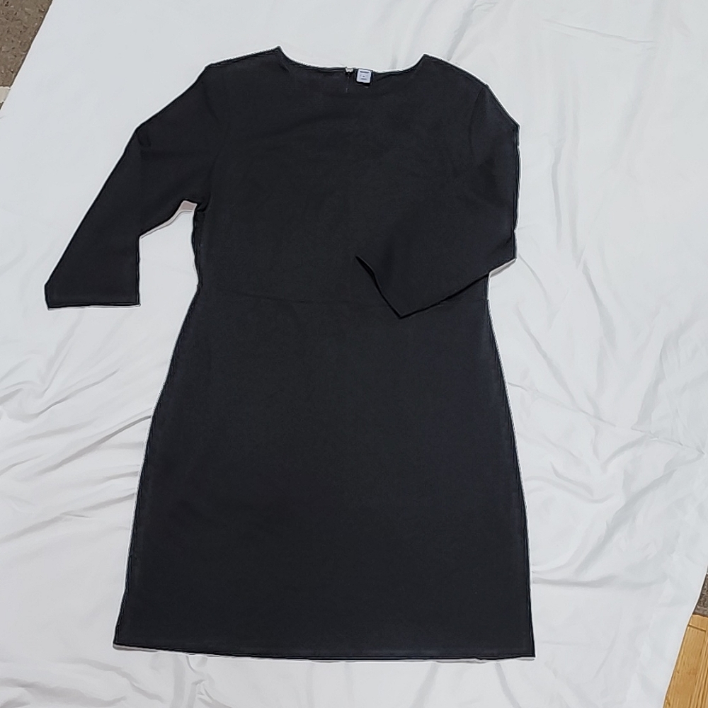 ⚫️ black quarter-sleeve dress ⚫️